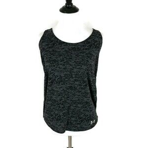 Under Armour Women's S Small Tank Top Loose Fit Burnout Fabric Racer Back